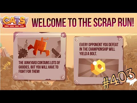 SCRAP RUN IS BACK! ACCIDENTALLY INSTANT PROMOTED! | C.A.T.S.: Crash Arena Turbo Stars #403