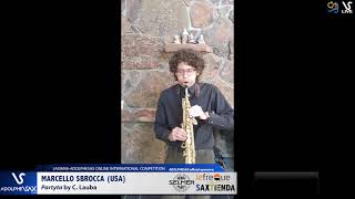 Marcelo SBROCCA plays Partyta by C. Lauba #adolphesax