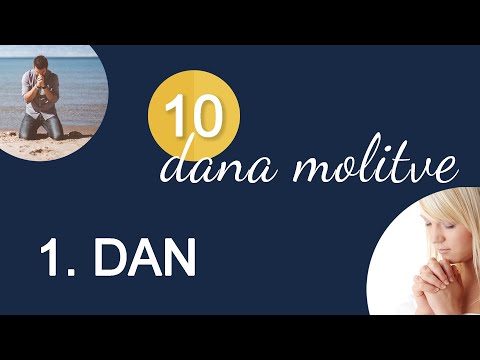 Deset dana molitve 2021 - 1. dan: Zoran Marcikić, "Isusov najdragocjeniji dar"