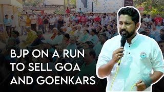 Download lagu Manoj parab at Anjuna protest | RG | RGP | KONKANI | GOA mp3