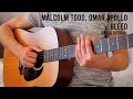 Malcolm Todd Omar Apollo Bleed EASY Guitar Tutorial With Chords Lyrics