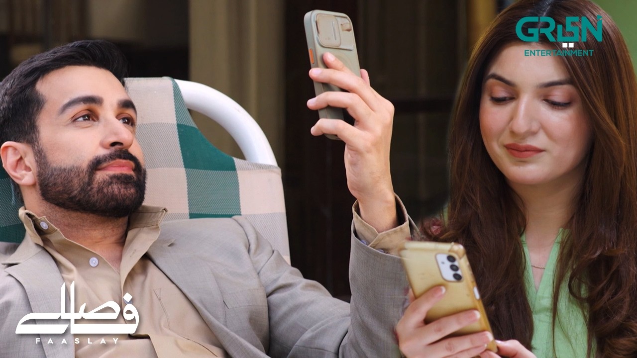 Apna Hal e Dil Tumse Chupa Raha Hoon | Faaslay | Ali Ansari - Saboor Aly | Green TV Entertainment