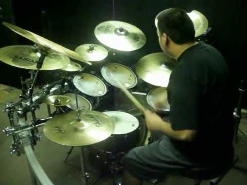 Euphoric Defilement's Gabe Lopez-Ascending To The Worms- Drum Cam. online metal music video by EUPHORIC DEFILEMENT