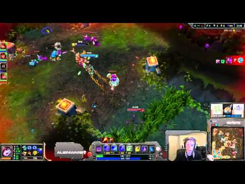 Bjergsen - Lulu vs Soraka Challenger Ranked solo queue mid