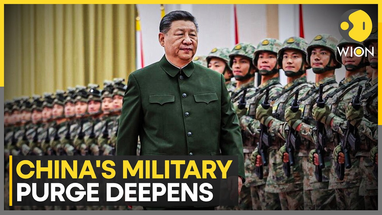 China Military Purge: President Xi Tightens Grip on PLA Leadership | WION