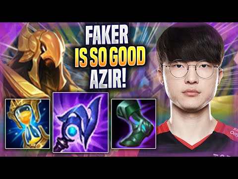 FAKER IS SO GOOD WITH AZIR! - T1 Faker Plays Azir MID vs Kennen! | Season 2022