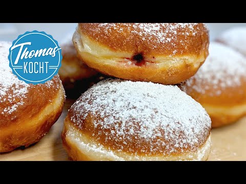 Berliner selber machen / Pfannkuchen, Krapfen, Kreppel / Thomas kocht
