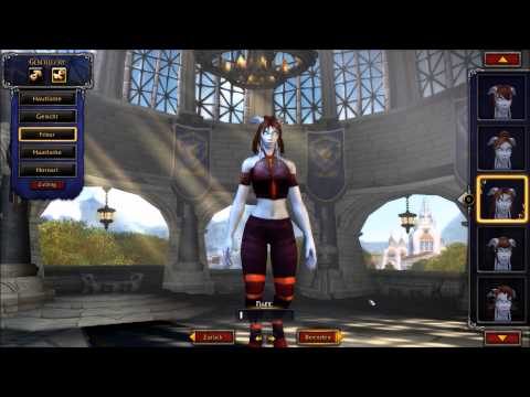 WoD Draenei weiblich Modell (HQ, 1080p, new model)