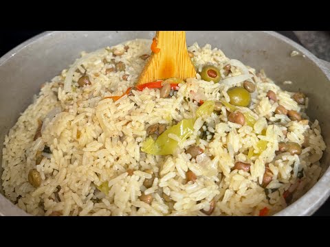 Recetas Dominicanas: Cómo Hacer Moro de Guandules al Estilo Dominicano😋