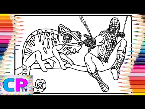 Chameleon Fights Spiderman Coloring Pages/Chameleon vs Spiderman/Tobu/Return To The Wild/NCS Release