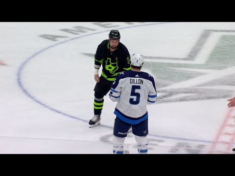 Jamie Benn completes Gordie Howe hat trick. February 11, 2022