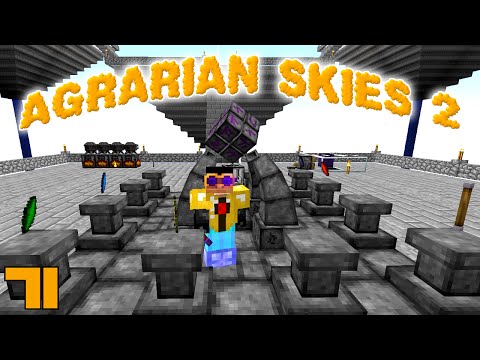 Minecraft Mods Agrarian Skies 2 - REACTOR CONTROL [E71] (Modded Skyblock)