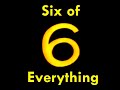 Classic Sesame Street Animation Six Of Everything No Voice Overs
