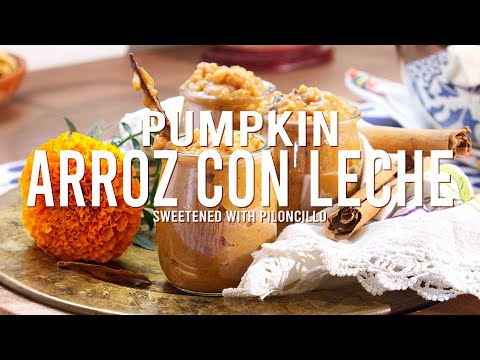 Pumpkin Arroz con Leche | Dairy-Free Mexican Rice Pudding Recipe #arrozconleche