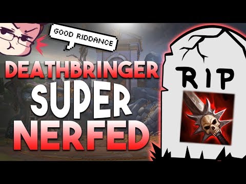 SMITE: DEATHBRINGER DOUBLE NERFED! New Damage/Dps Values - Finally Balanced?