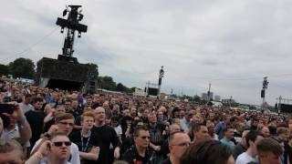 Stiff Little Fingers tin soldier's Hyde park 2017