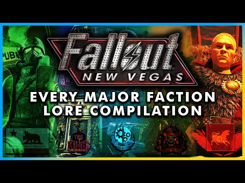 Fallout New Vegas' Biggest Factions | FULL Fallout NV Lore