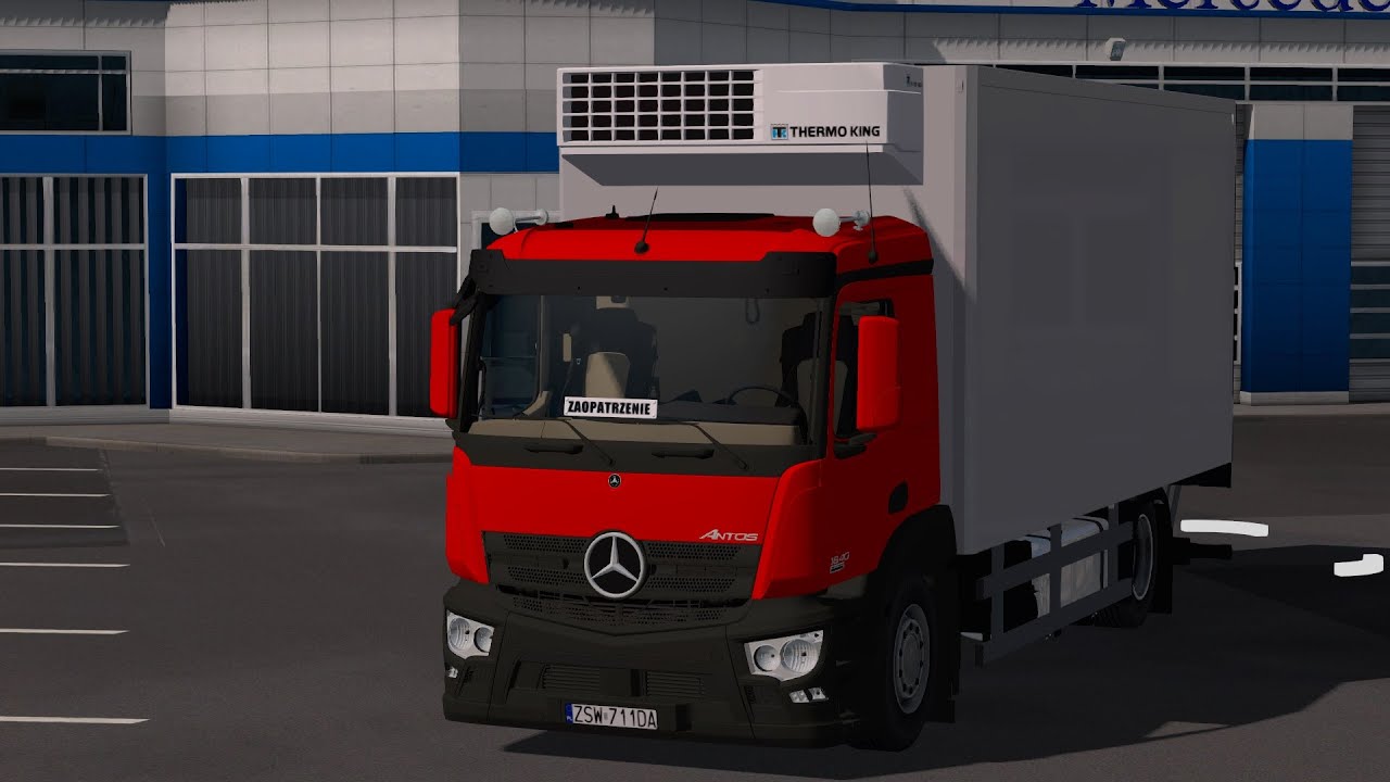 Mercedes Antos BETA mod for ETS 2 Mercedes Antos BETA mod for ETS 2