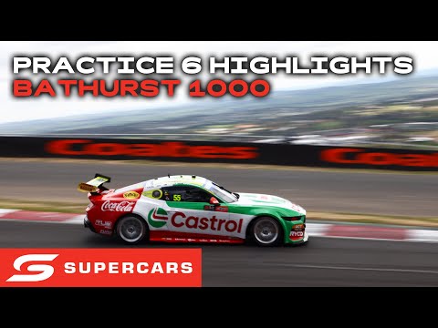 SUPERCARS 2024 Repco Bathurst 1000 Practice6ハイライト動画