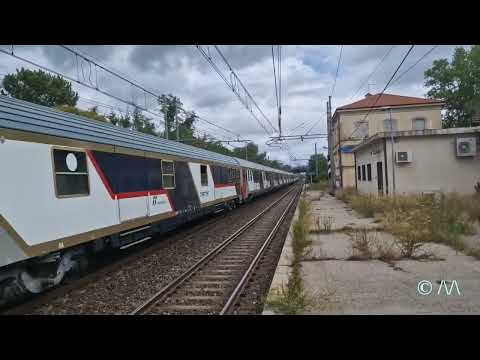 Treno Pellegrini EXP Siracusa-XXMiglia-Lourdes (DTS E403 ICS)