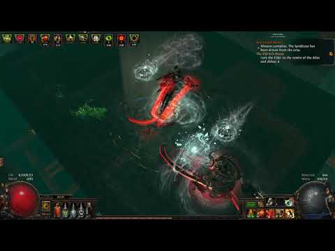 POE 3.8 Blight - Blade Flurry Gladiator T16 Hydra
