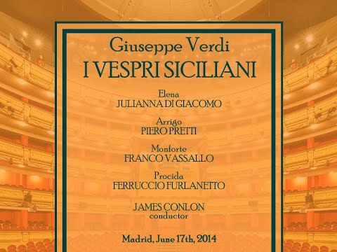 Verdi: I VESPRI SICILIANI, Madrid 17.06.2014