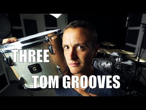 3 Tom Grooves - Daily Drum Lesson