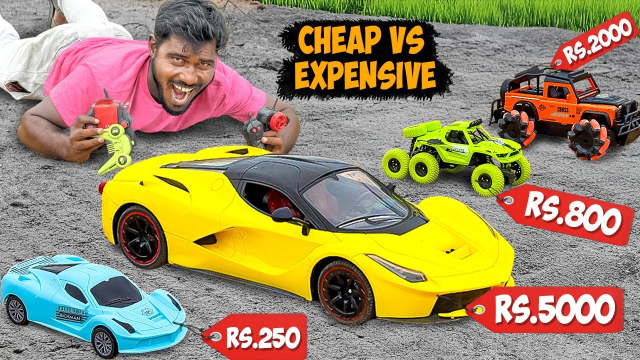 Cheap Vs Expensive RC car Unboxing And Testing | Mad Brothers