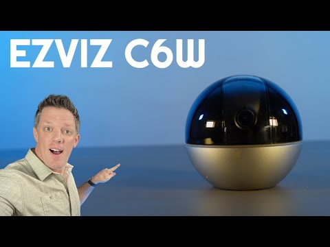 EZVIZ C6W PTZ Smart Camera Unboxing/Demo