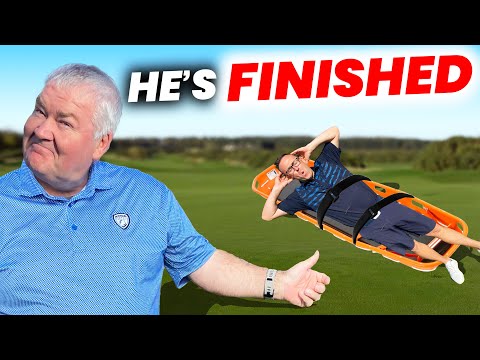 GOLFERS NIGHTMARE RETURNS ON THE GOLF COURSE !