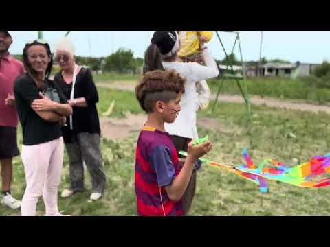 Jornada de juegos y merienda en Villa Arejo - Municipio Canelones