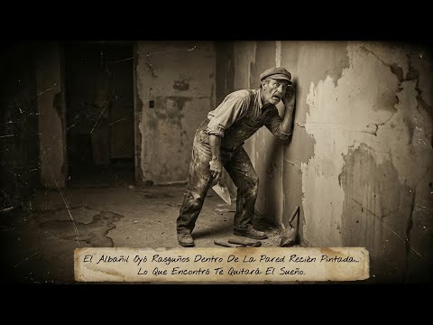 El Albañil Oyó Rasguños Dentro De La Pared Recién Pintada... Lo Que Encontró Te Quitará El Sueño