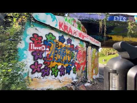 Lucky - Concept to creation - My first tag - The Graffiti Bridge Pensacola Florida - Legal Graffiti