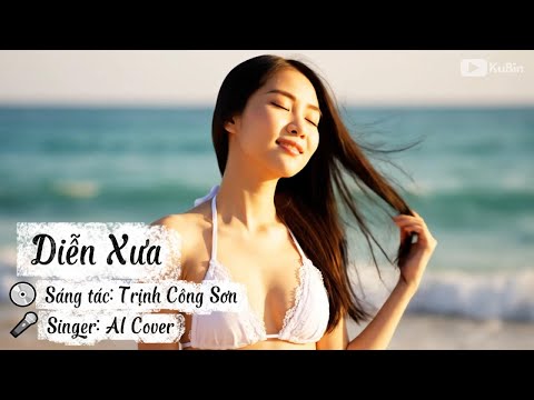 Diễm Xưa Rock - Trịnh Công Sơn | Mưa vẫn mưa bay trên tầng tháp cổ | AI Cover | KuBin