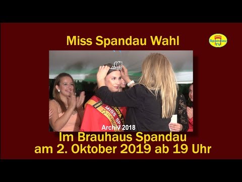 Info: Miss Spandau Wahl 2019