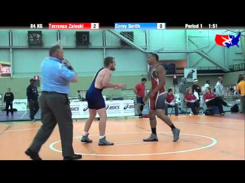 Terrence Zaleski vs. Corey Smith at 2013 ASICS University Nationals - GR