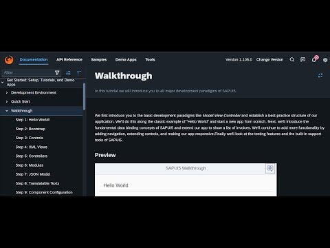 SAPUI5 Walkthrough Step 1 & 2: SAPUI5 Bootstrapping #sap #sapui5