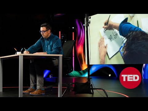 Live drawings of the human experience