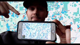 Fish Private Lakes Using MN Lake Finder!!