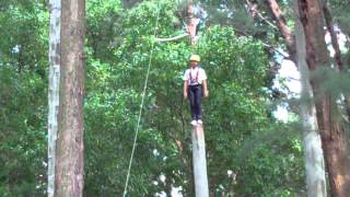 Camp Commandent, Ms Ong on the Challenge Pole
