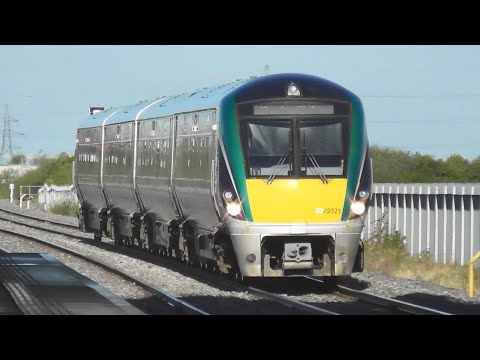 Irish Rail 22000 Class Intercity Train 22321 - Clondalkin & Fonthill Station, Dublin