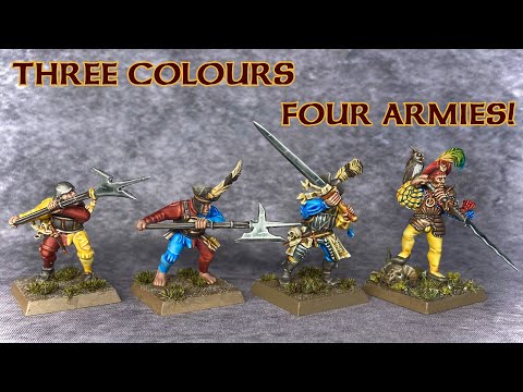 How to paint Warhammer: Old World Empire state troops - Altdorf, Talabecland, Nordland, Marienburg!