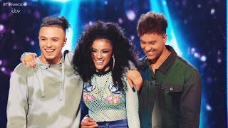 The Cutkelvins sing EXCITING What About Us &amp;Comments X Factor 2017 Live Show Week 1 Sunday