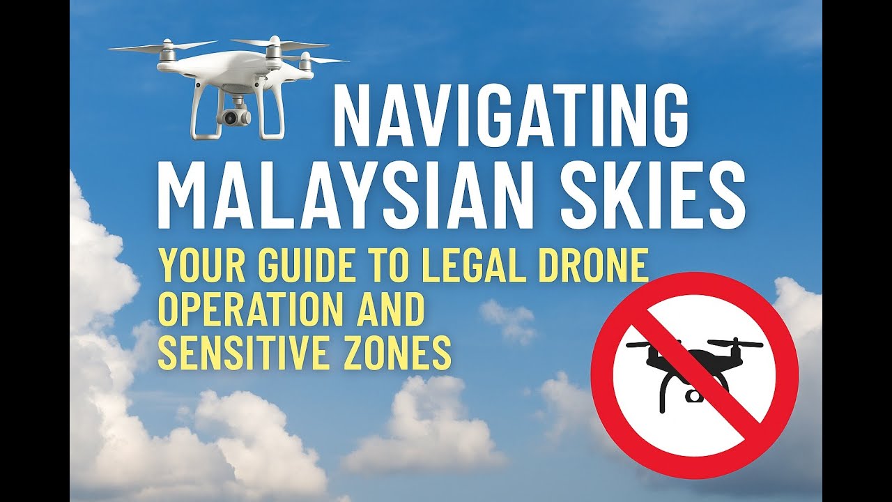 Navigating Malaysian Skies: Your Guide to Legal Drone Operation and Sensitive Zones