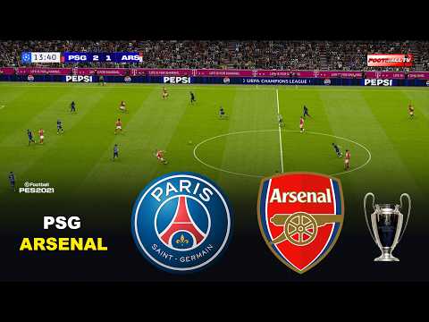 🔴Psg vs Arsenal - UEFA Champions League 2026 FINAL Ucl | eFootball Pes 21 Gameplay