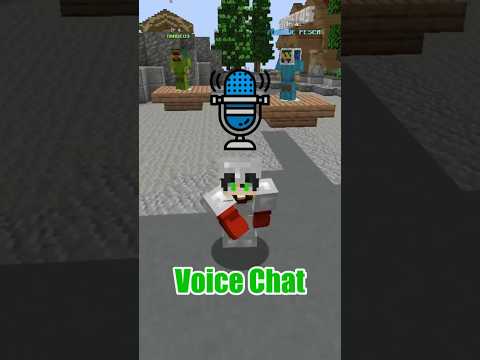How to use Voice Chat on my Server Survival #minecraft #minecraftshorts #shorts