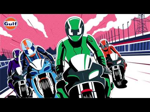 Bike gulf powertrac 4t 10w30 900ml synthetic oil