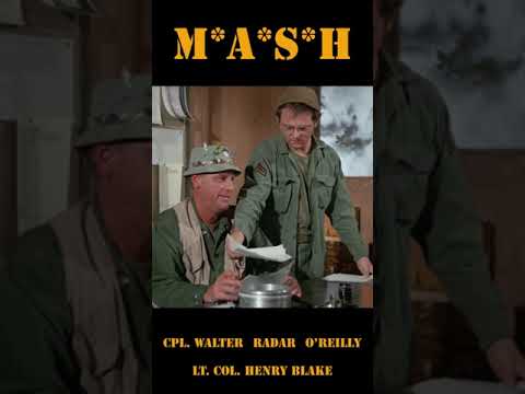 Mash 4077 Radar/Henry Blake