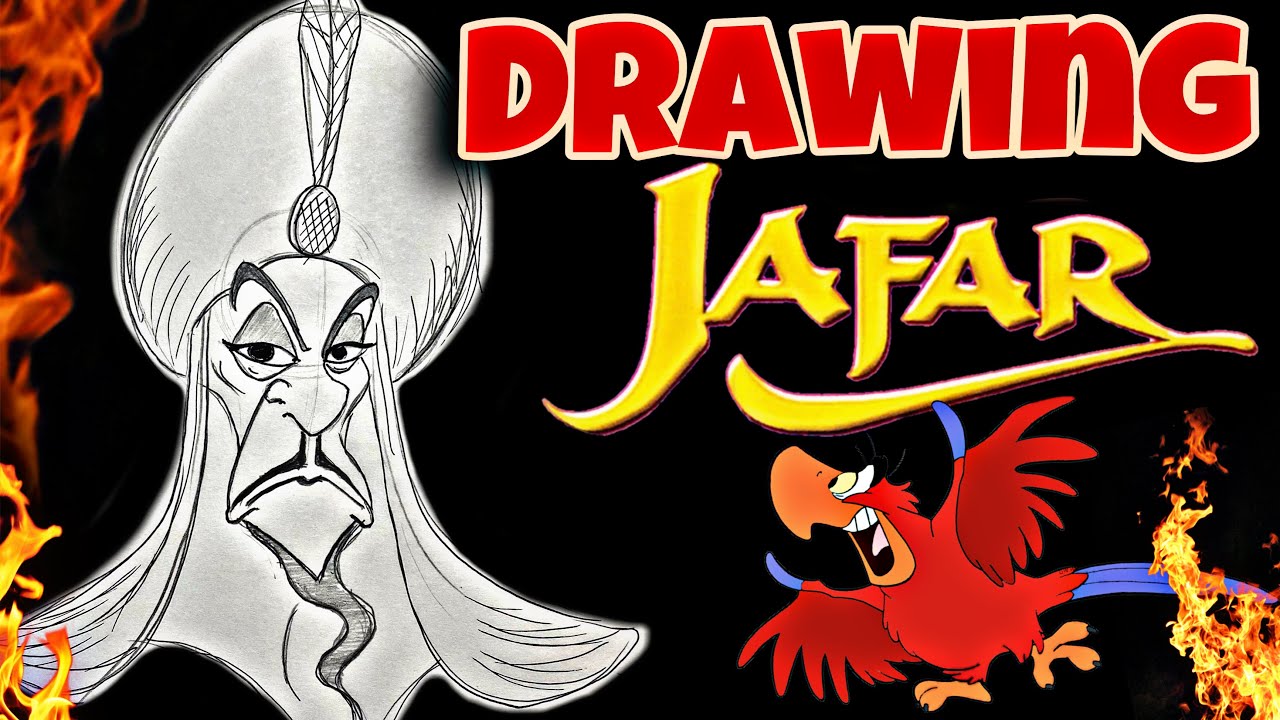 Drawing Jafar | Aladdin | Walt Disney Animation Studios