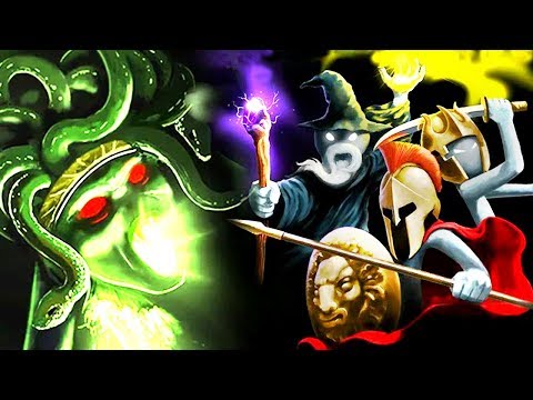 Full Campaign and Medusa Boss Battle in Stick War 2: Order Empire